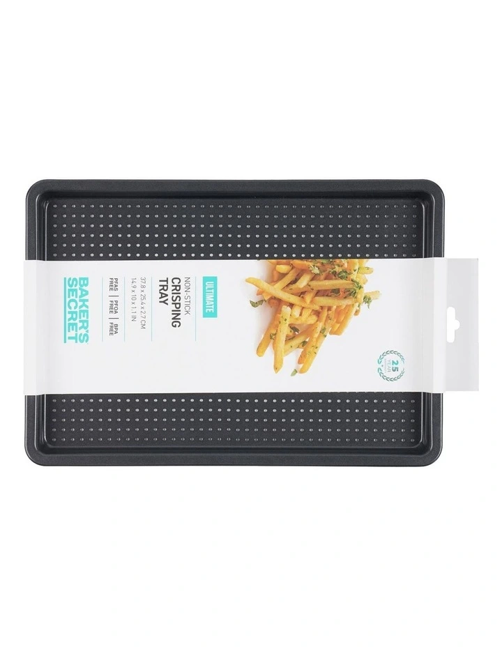 Ultimate Non-Stick Crisping Tray 38x25cm in Black image 4