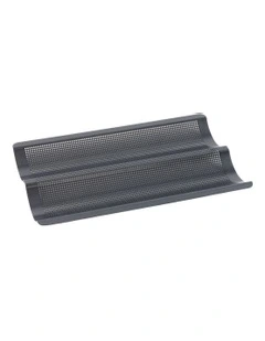 Ultimate Non-Stick Crisping Baguette Tray 38x24cm in Black