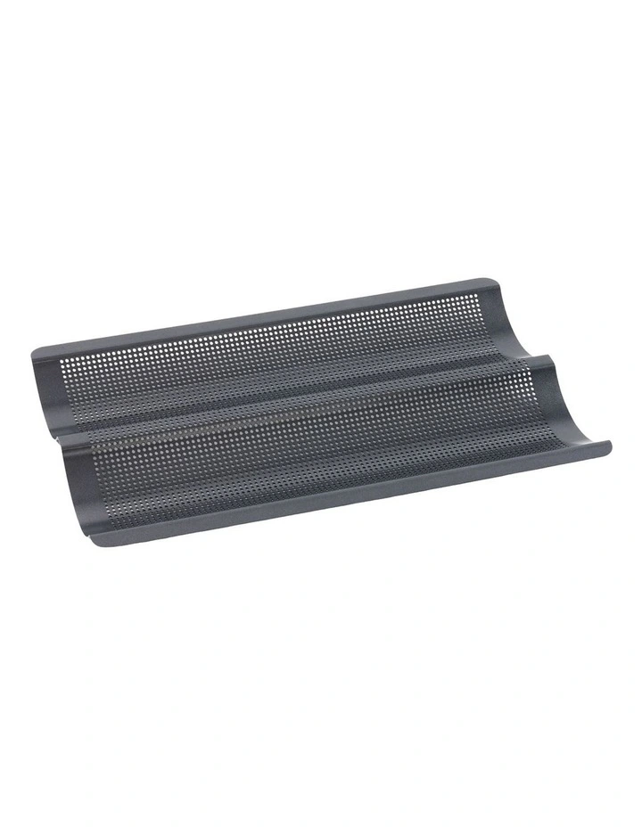 Ultimate Non-Stick Crisping Baguette Tray 38x24cm in Black image 1