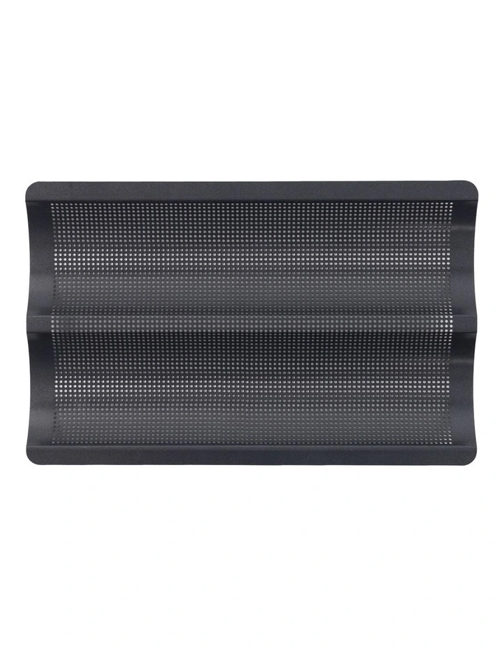 Ultimate Non-Stick Crisping Baguette Tray 38x24cm in Black image 2