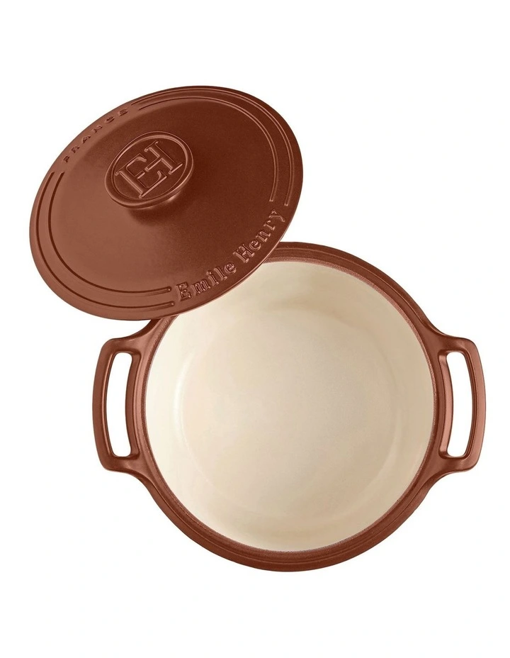 Sublime Round Casserole 4L in Sienne image 4