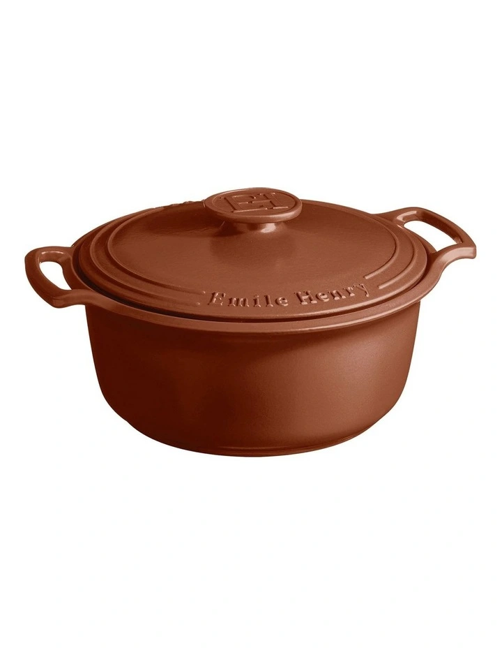 Sublime Round Casserole 5L in Sienne image 1
