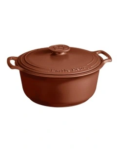 Sublime Round Casserole 6L in Sienne