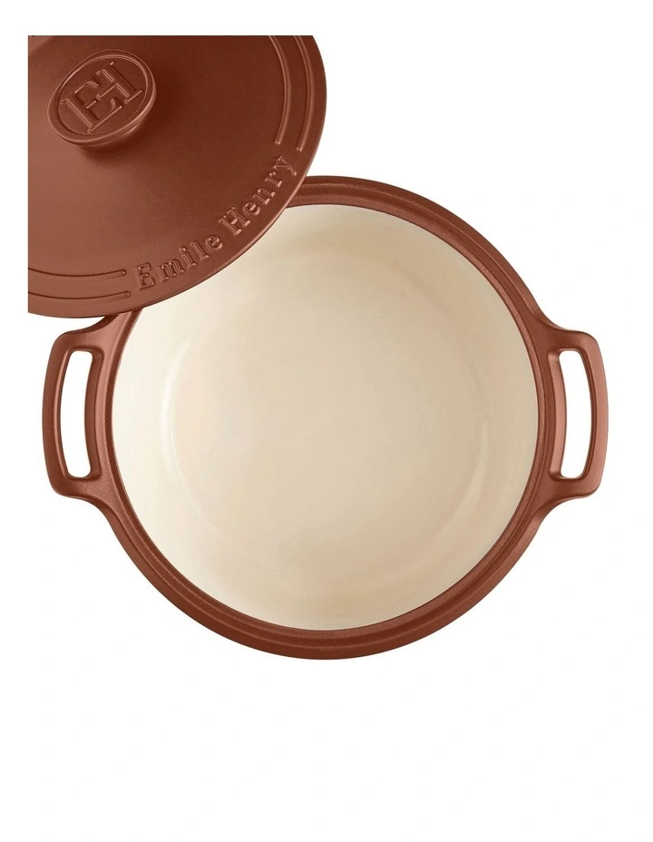 Sublime Round Casserole 6L in Sienne image 3