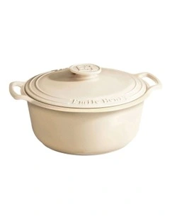 Sublime Round Casserole 6L in Sable