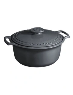Sublime Round Casserole 5L in Graphite