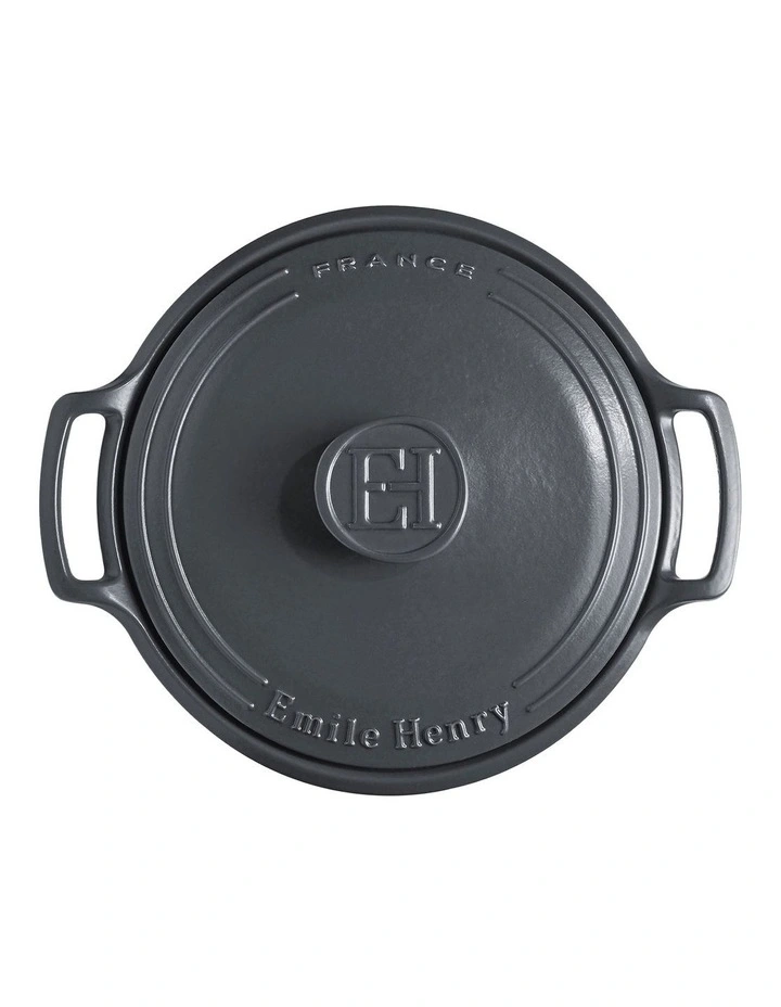 Sublime Round Casserole 5L in Graphite image 2