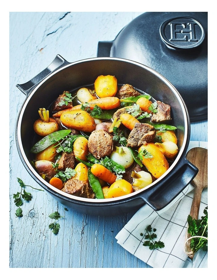 Delight Round Casserole 4L in Graphit image 7