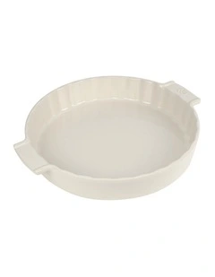 Meat Pie Dish 28cm in Ecru