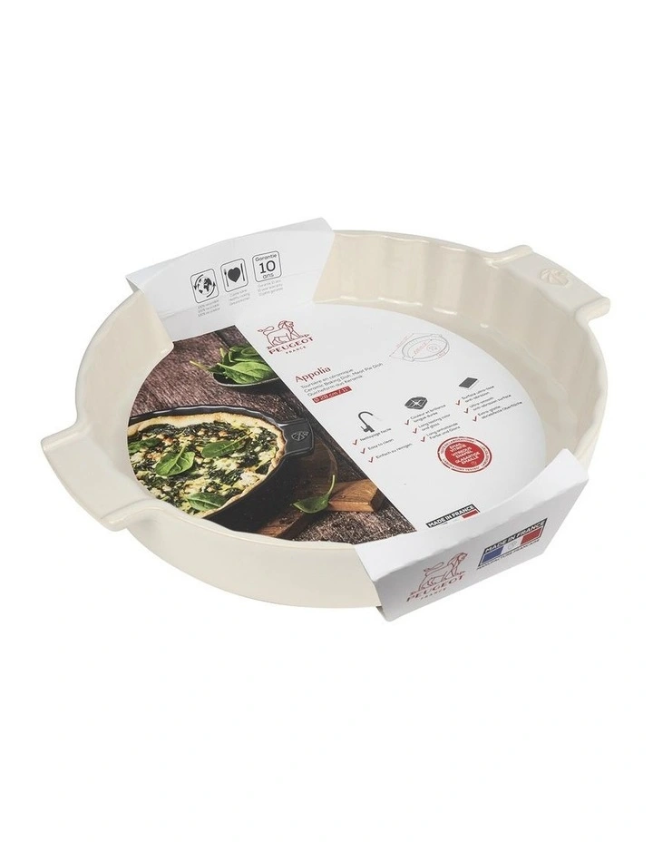 Meat Pie Dish 28cm in Ecru image 2