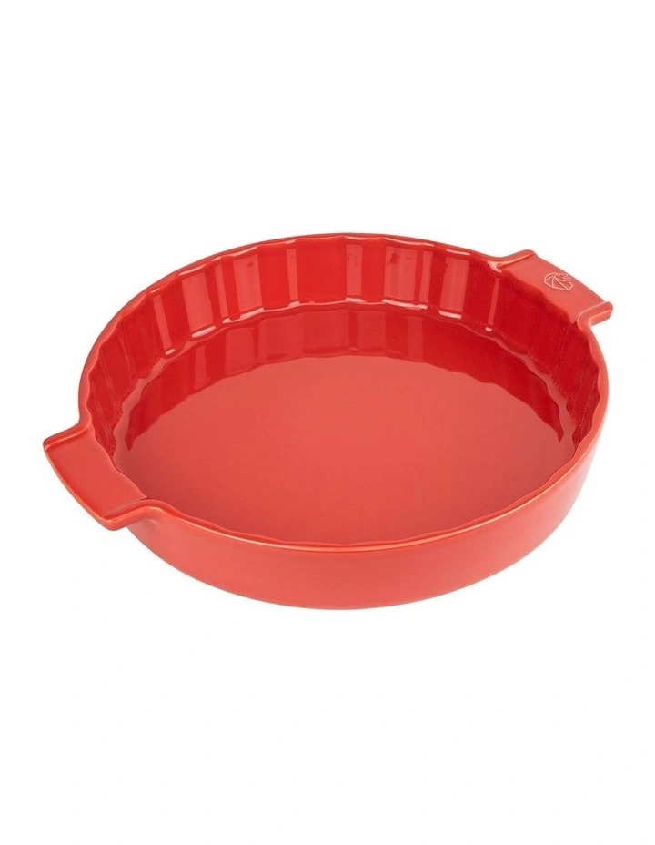 Meat Pie Dish 28cm in Red image 1