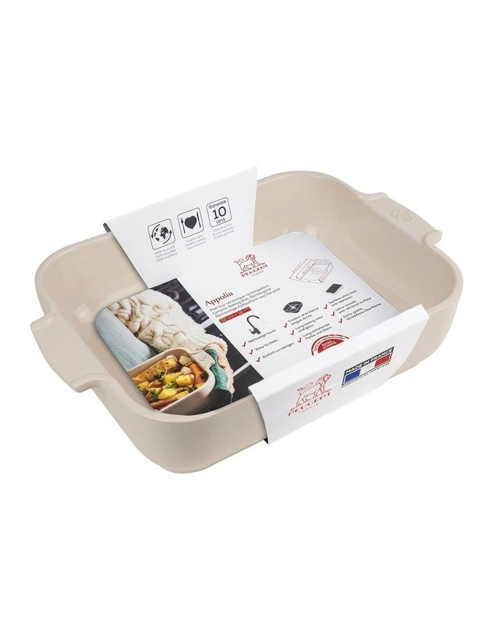 Appolia Rectangular Bakers Dish 32cm in Ecru image 2