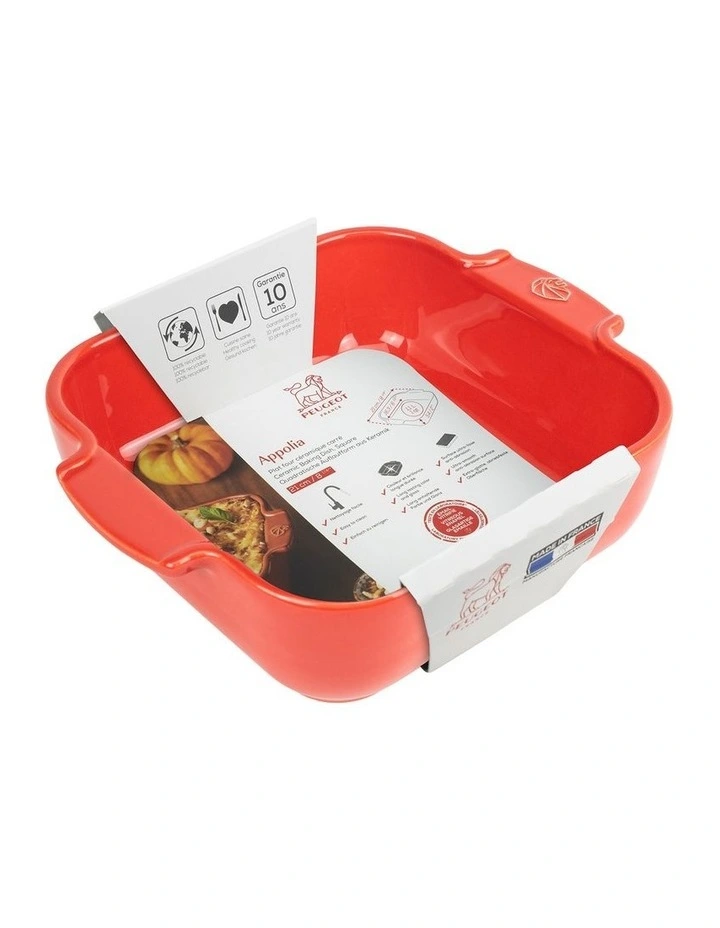 Square Bakers Dish 21cm in Red image 2