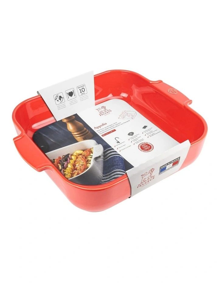 Square Bakers Dish 36cm in Red image 2