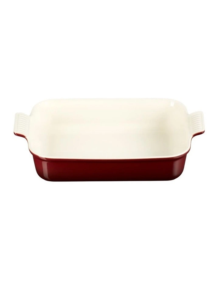 Heritage Rectangular Dish 32cm in Garnet image 3