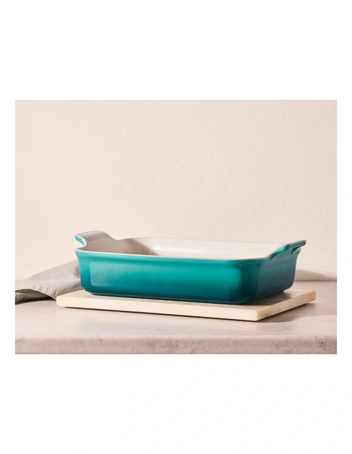 Heritage Rectangular Dish 32cm Bleu Riveria image 2