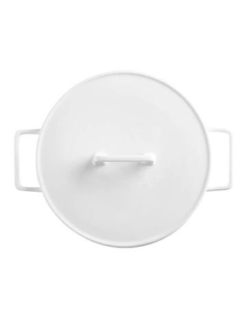 Round Casserole 3.2L in White