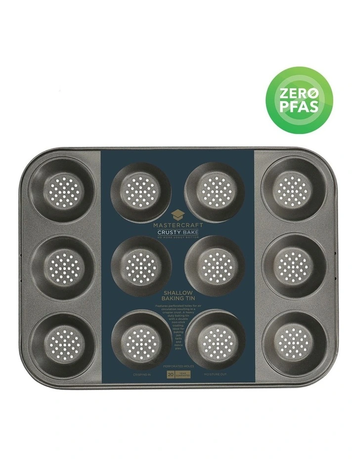 Crusty 12-Cup Shallow Baking Pan 32cm in Carbon image 6