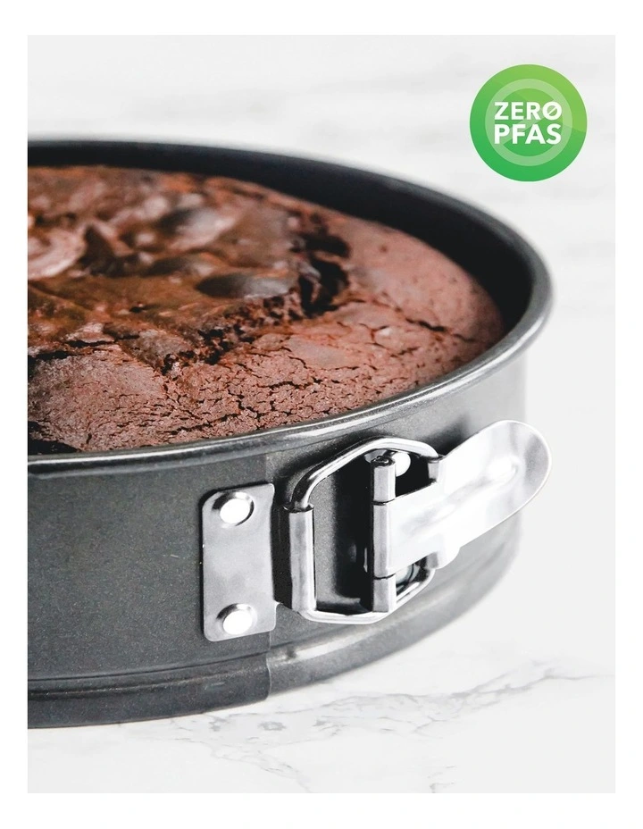 Heavy Base Springform Round Cake Pan 23cm in Carbon image 4