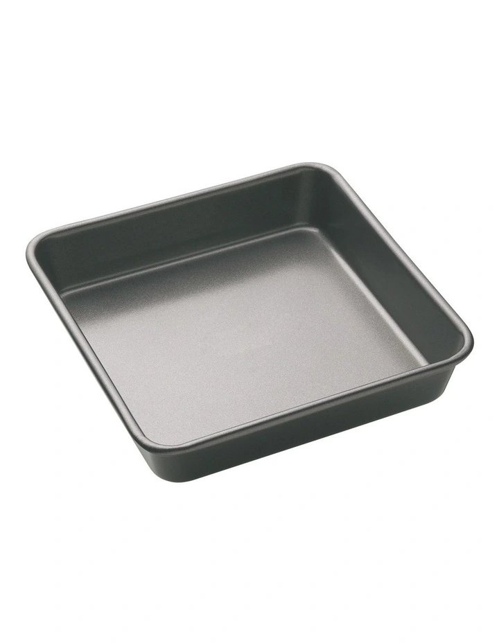 Heavy Base 23cm Square Bake Pan Carbon image 1