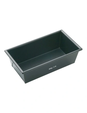 Heavy Base Box Sided Loaf Pan 21x11cm in Carbon