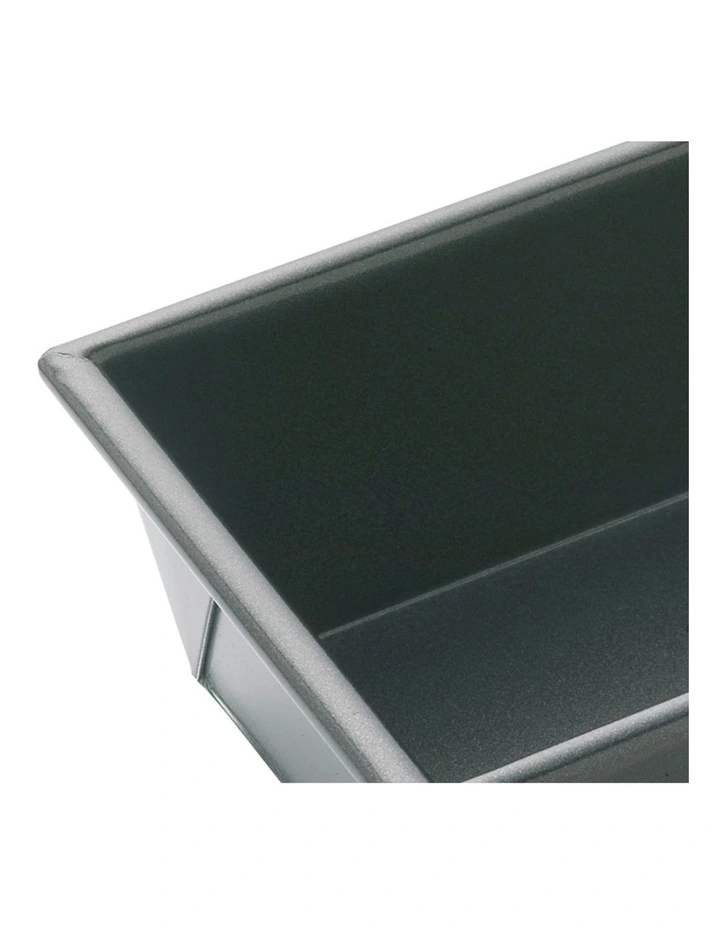Heavy Base Box Sided Loaf Pan 21x11cm in Carbon image 2