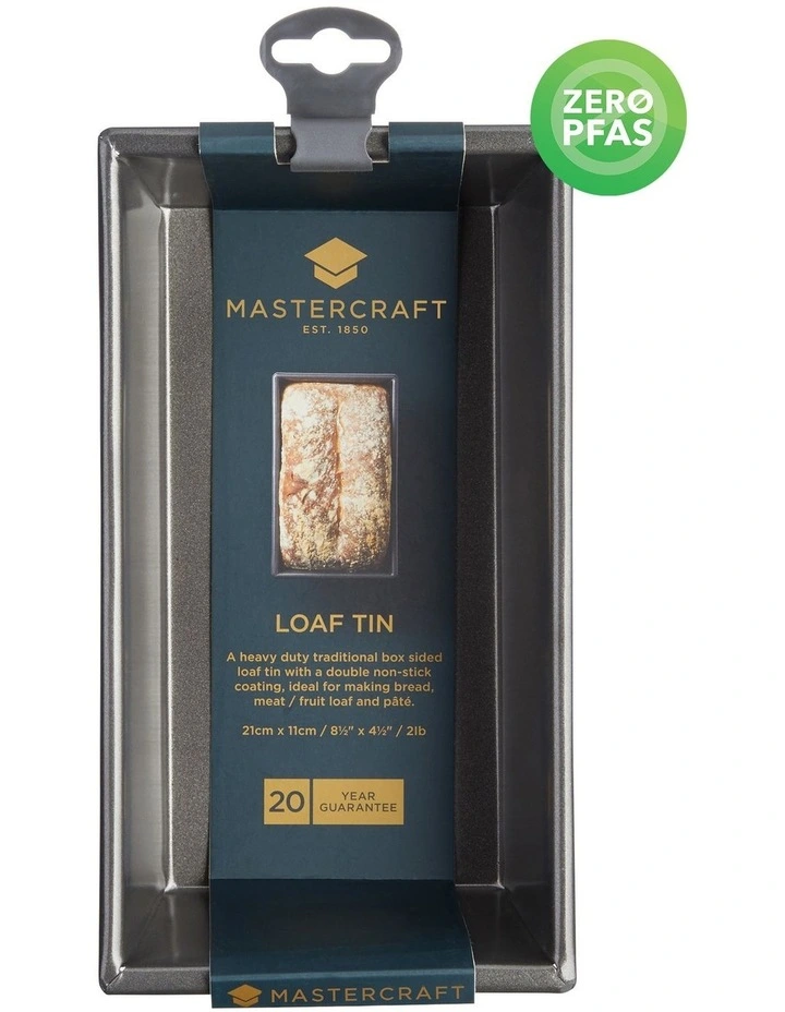 Heavy Base Box Sided Loaf Pan 21x11cm in Carbon image 6