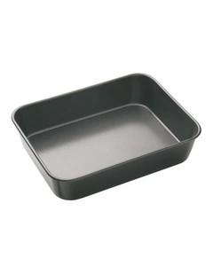 Heavy Base 34x26cm Medium Deep Roasting Pan in Carbon
