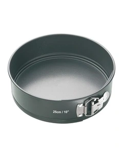 Heavy Base Springform Round Cake Pan 25cm in Carbon