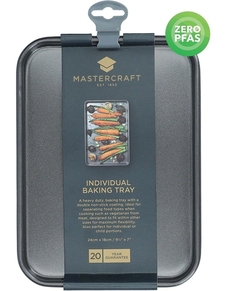 Heavy Base Baking Tray 24x18cm in Carbon image 5