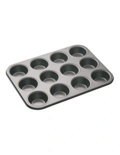 Heavy Base Muffin/Cupcake Pan 12-Cup in Carbon