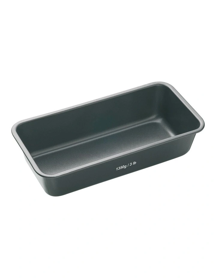 Heavy Base Large Loaf Tin 28x13cm in Carbon image 1