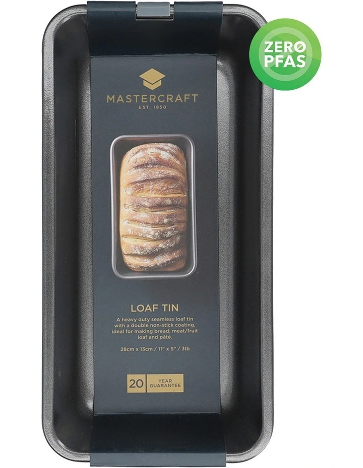 Heavy Base Large Loaf Tin 28x13cm in Carbon image 6