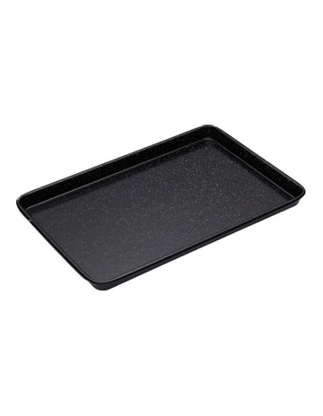 Pro Vitreous Enamel Baking Tray 39x27cm in Carbon