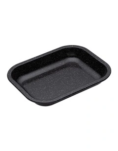 Pro Vitreous Enamel Roasting Pan 27x21cm in Carbon