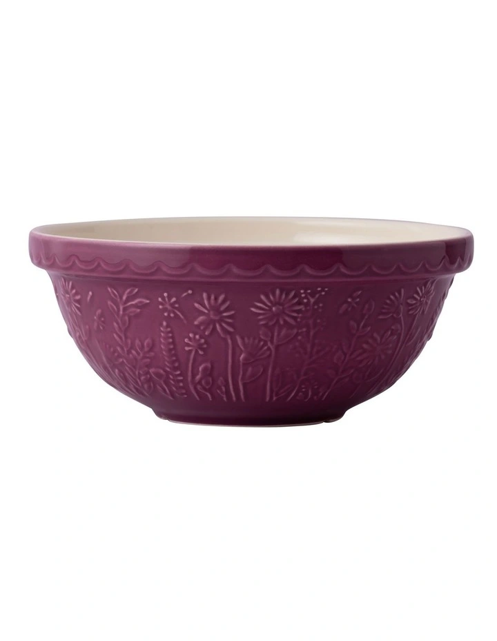 The Meadow Mixing Bowl 26cm/2.7L in Purple image 1