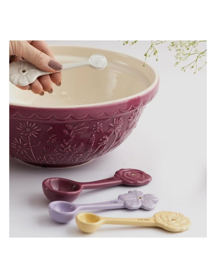 The Meadow Mixing Bowl 26cm/2.7L in Purple image 3