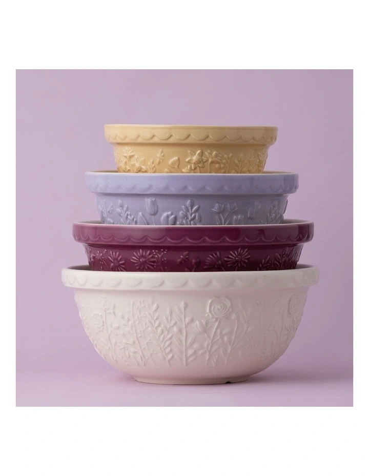 The Meadow Mixing Bowl 26cm/2.7L in Purple image 4