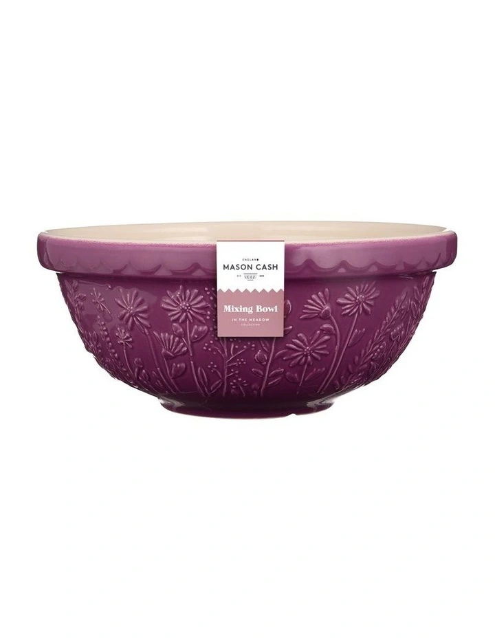 The Meadow Mixing Bowl 26cm/2.7L in Purple image 7