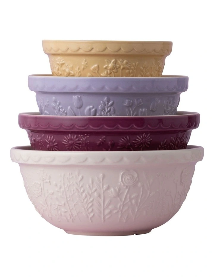 The Meadow Rose Mixing Bowl 29cm/4L in Cream image 2