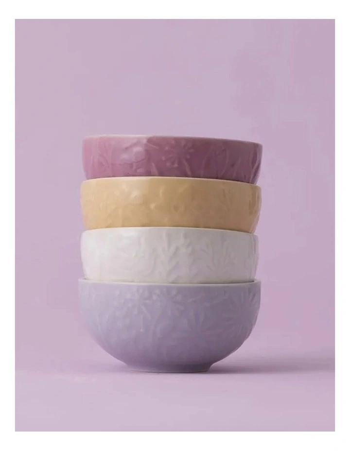 The Meadow Prep Bowls Set of 4 175ml/10 x 5cm in Multi image 2