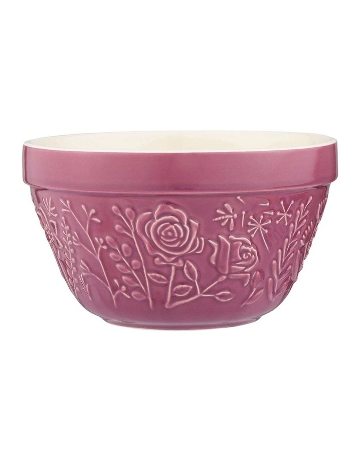 The Meadow Rose Pudding Basin 16 x 9cm/900ml in Purple image 1