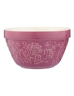 The Meadow Rose Pudding Basin 16 x 9cm/900ml in Purple