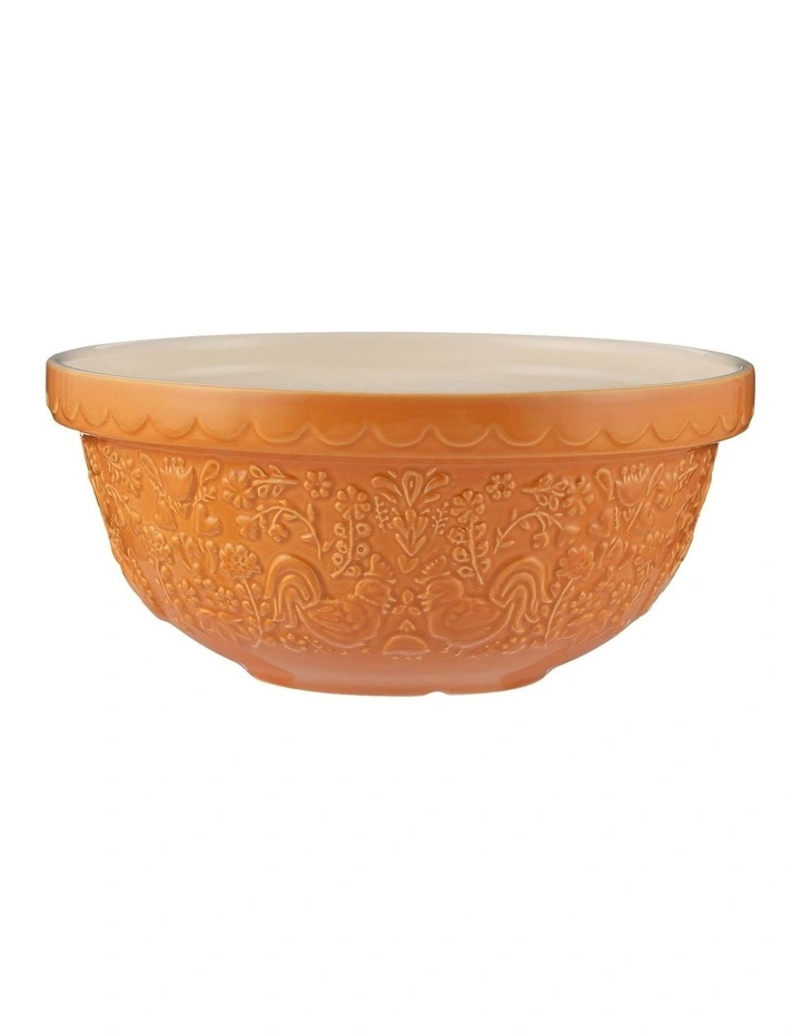Home To Roost Hen Mixing Bowl 24cm/2L in Orange image 1