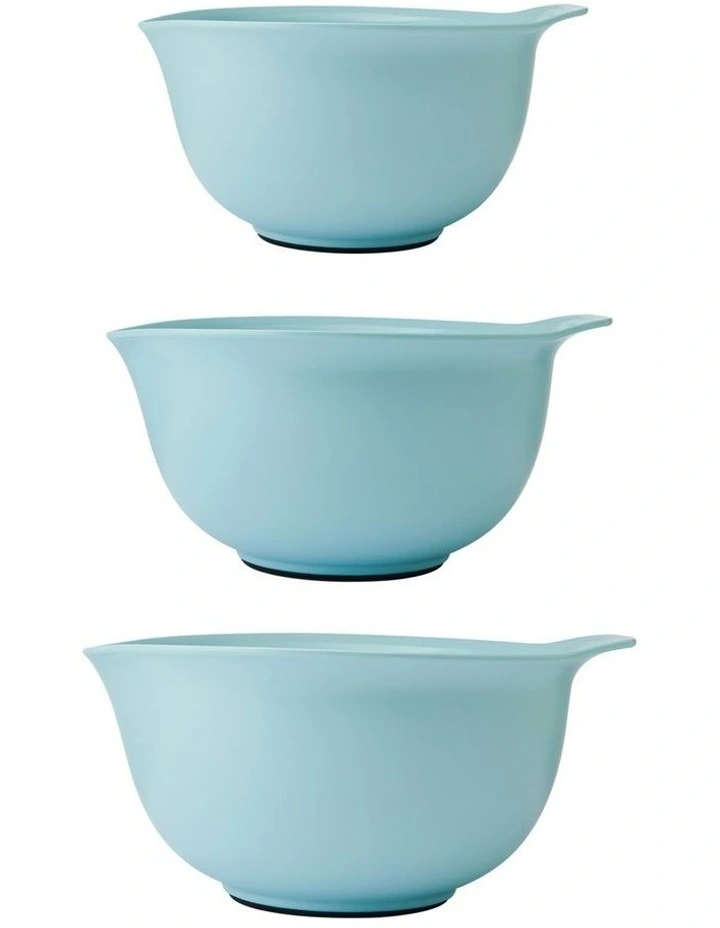 3pc Nesting Mixing Bowl Set Mineral Water image 1