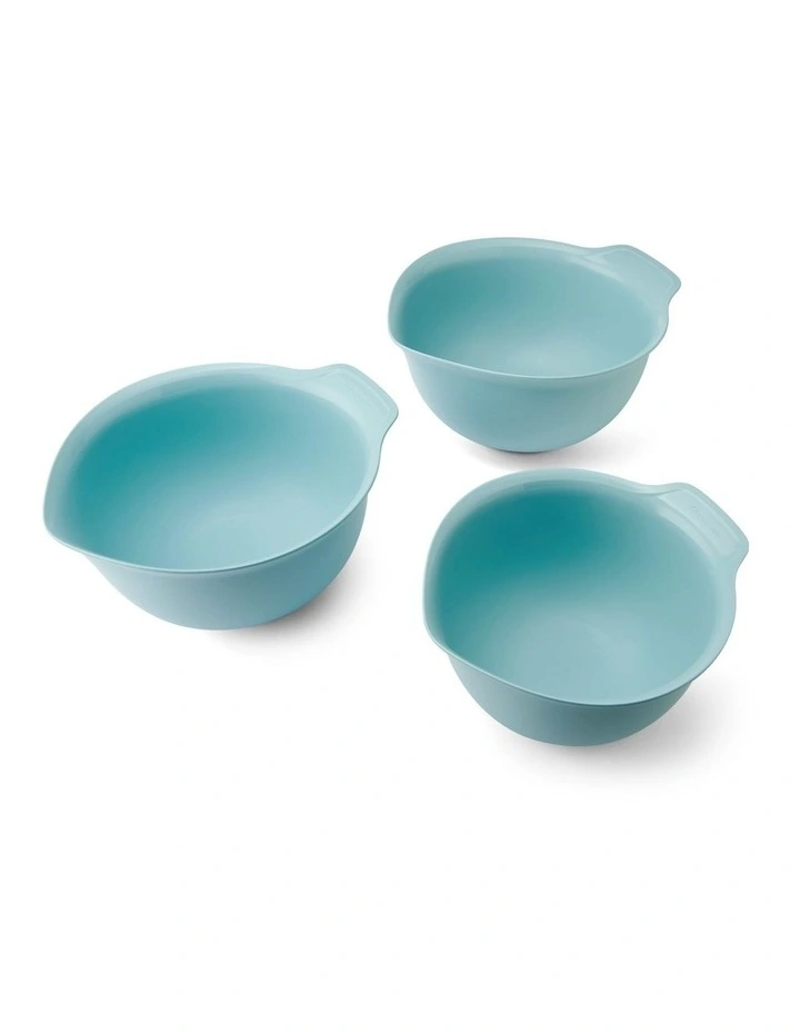 3pc Nesting Mixing Bowl Set Mineral Water image 2