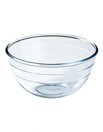 Mixing Bowl 24cm/3L in Glass