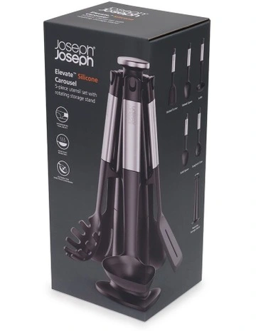 Elevate Carousel 5 Piece Set in Stainless Steel