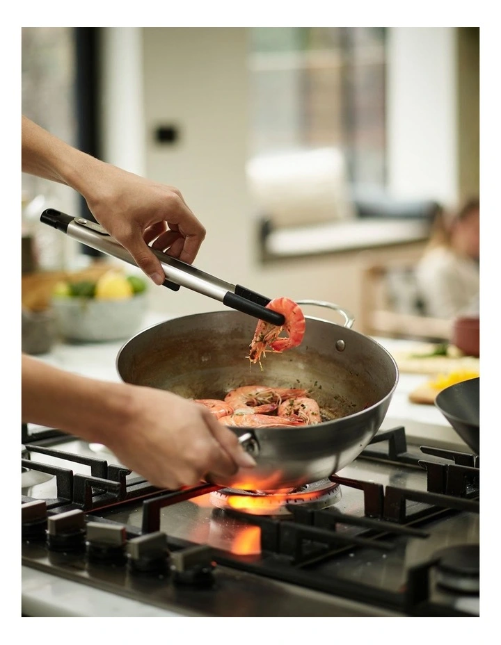 Elevate Fusion 3 Piece Silicone Set With Stand in Stainless Steel image 6