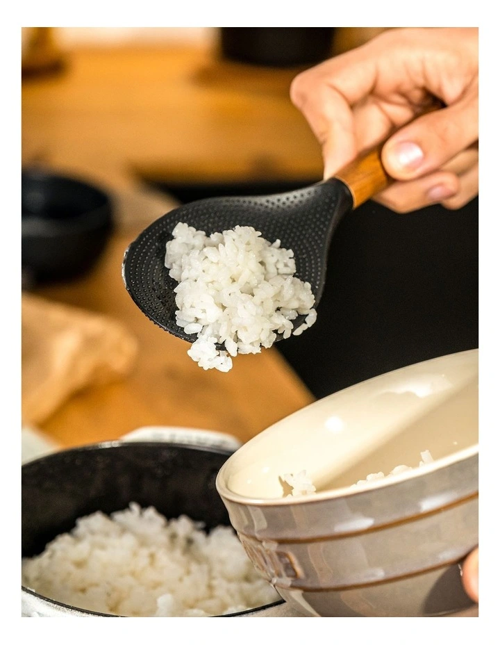 Rice Spoon in Black/Brown image 3